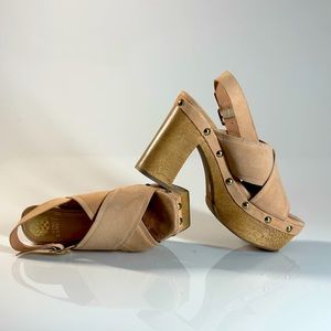 Vince Camuto Jenevya Sling Back in Rose